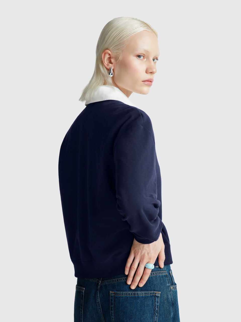 POLO IN FELPA COMFORT FIT