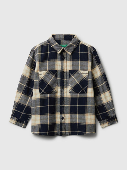 CHECKERED SHIRT 100% COTTON