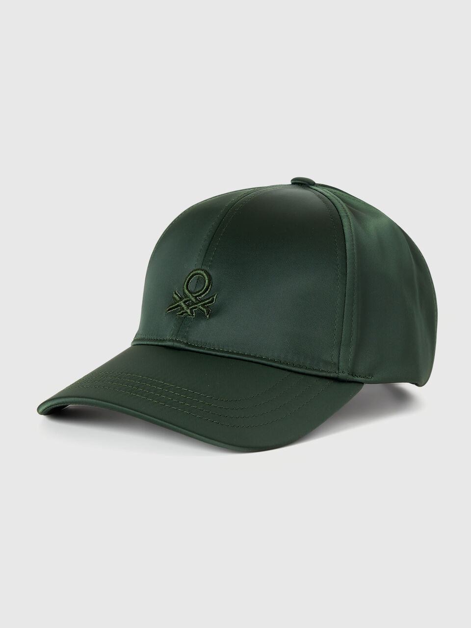 SATIN EFFECT BASEBALL CAP