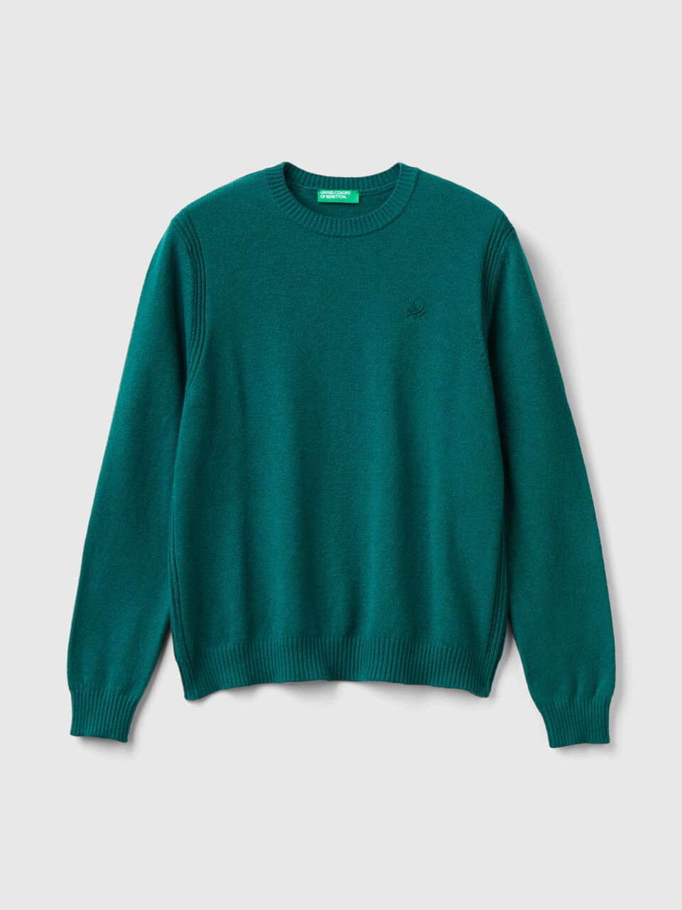 SWEATER IN CASHMERE AND WOOL BLEND