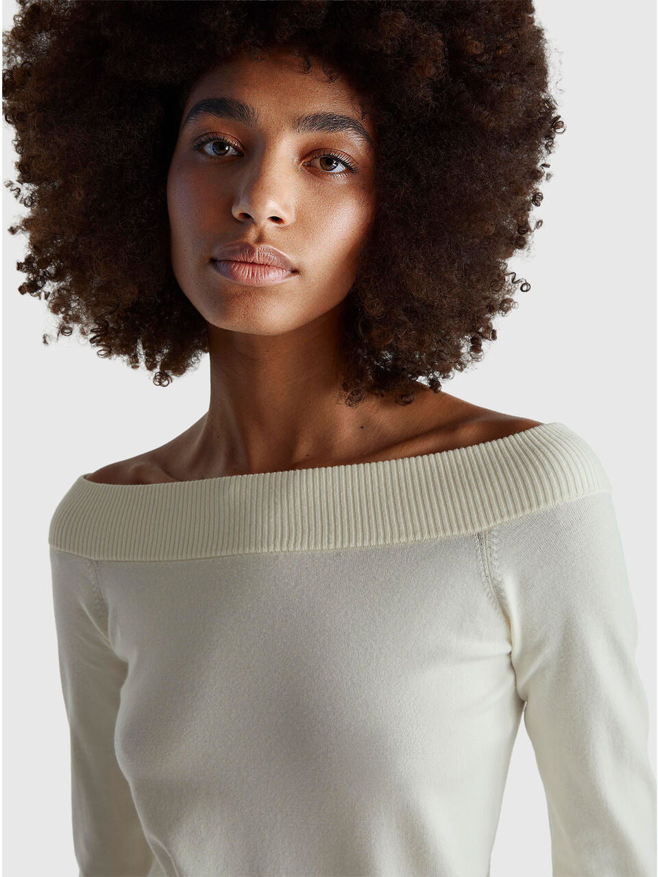 BARDOT NECK SWEATER