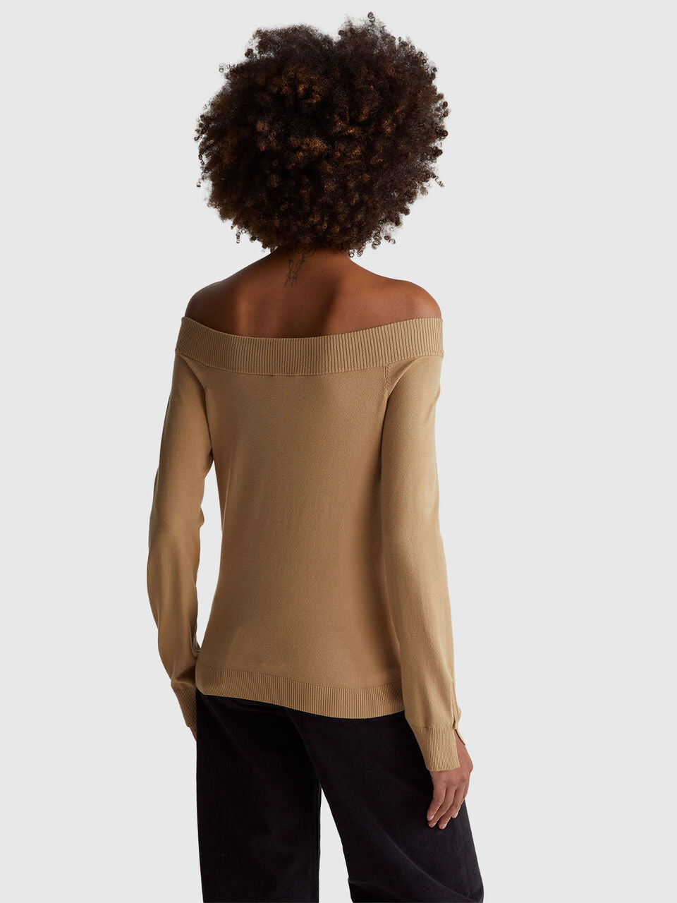 BARDOT NECK SWEATER