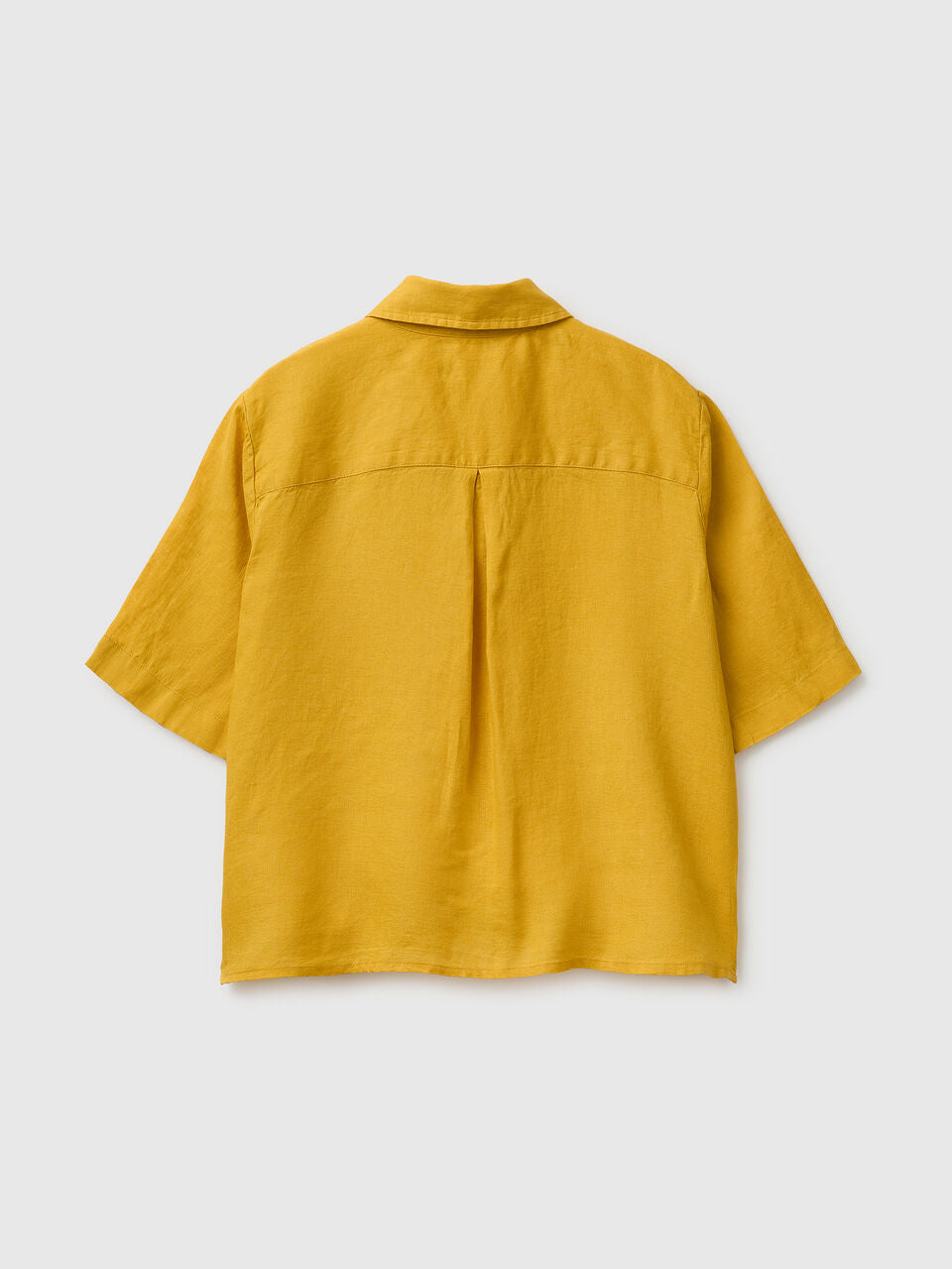 SHORT SHIRT IN PURE LINEN