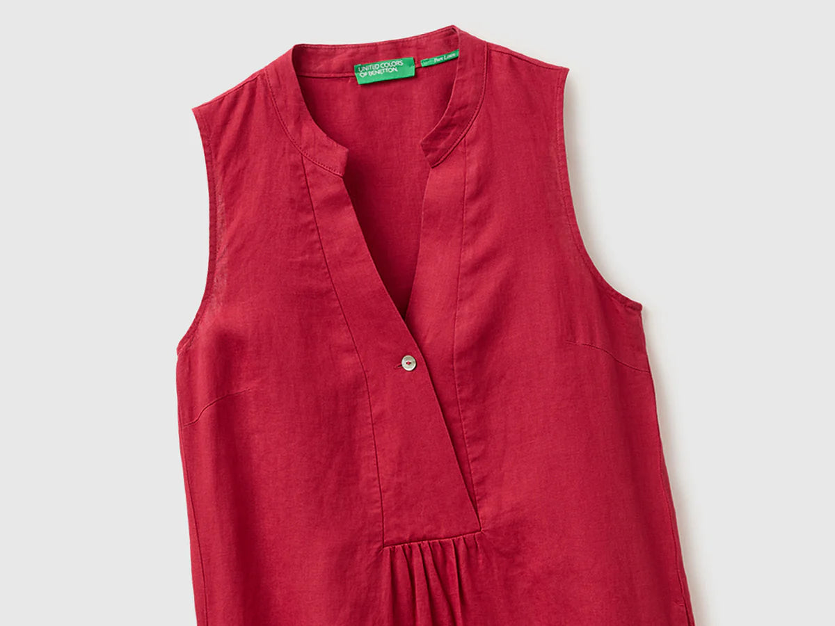 LONG DRESS 100% LINEN
