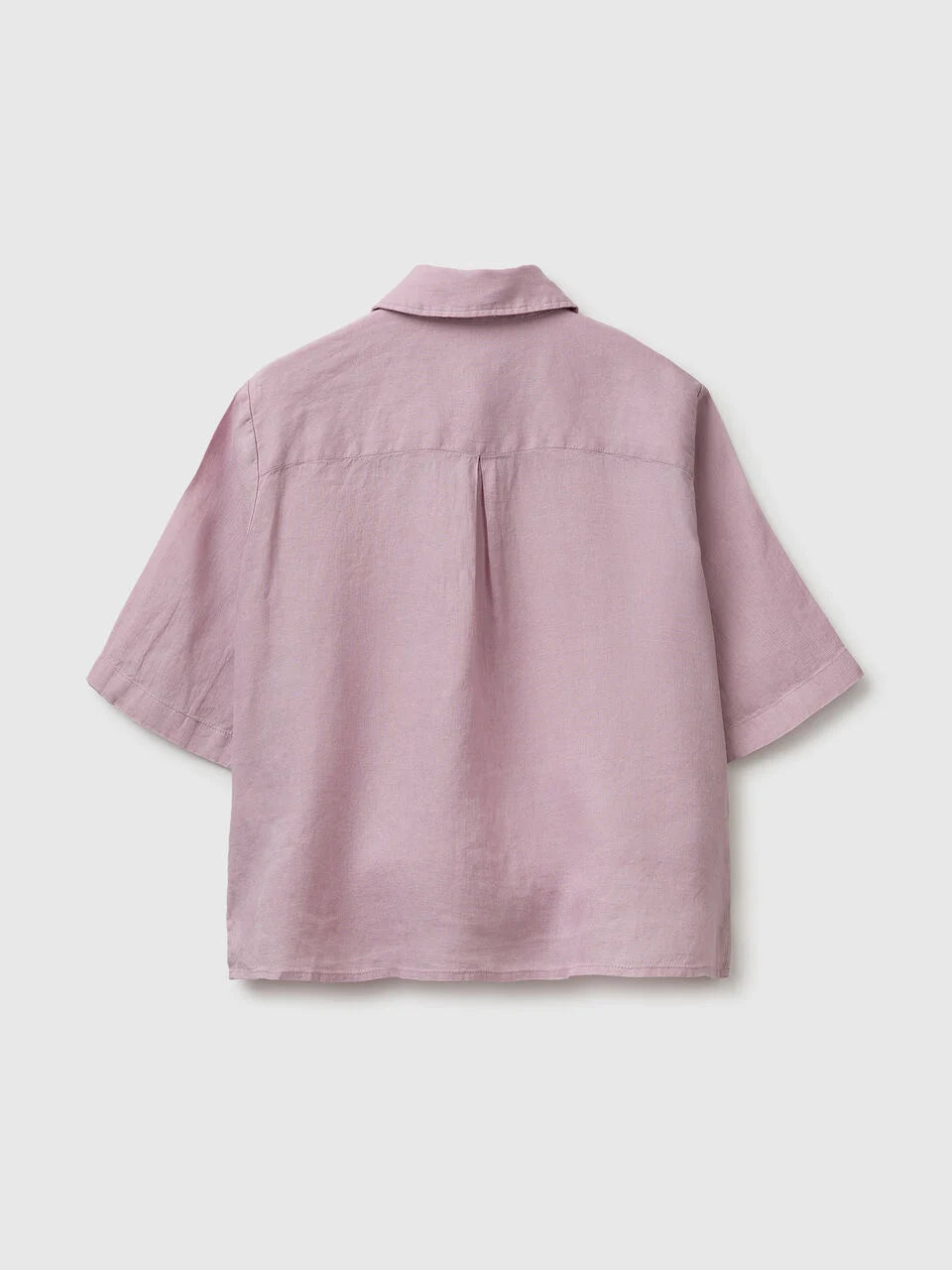 SHORT SHIRT IN PURE LINEN