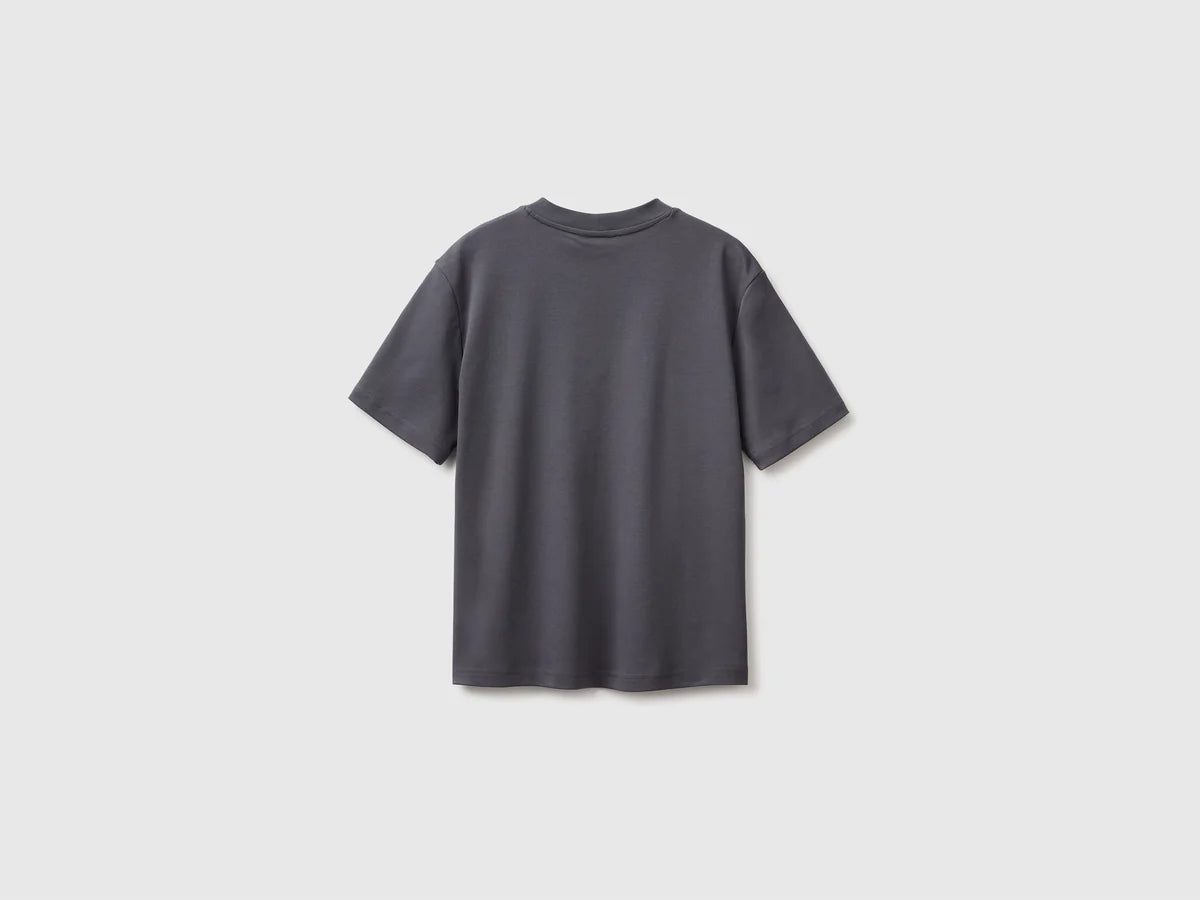 OVERSIZED T-SHIRT WITH EMBROIDERY