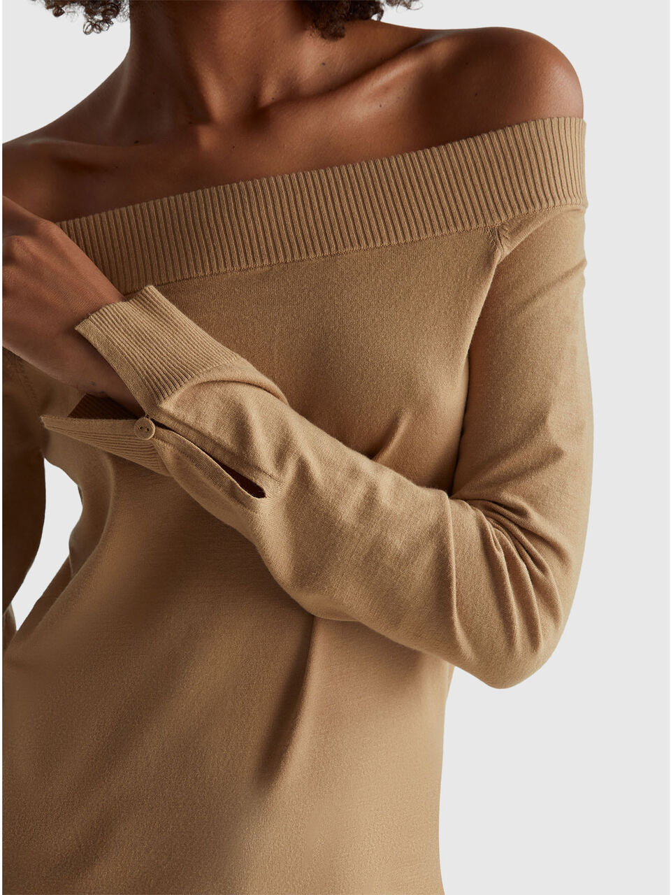 BARDOT NECK SWEATER