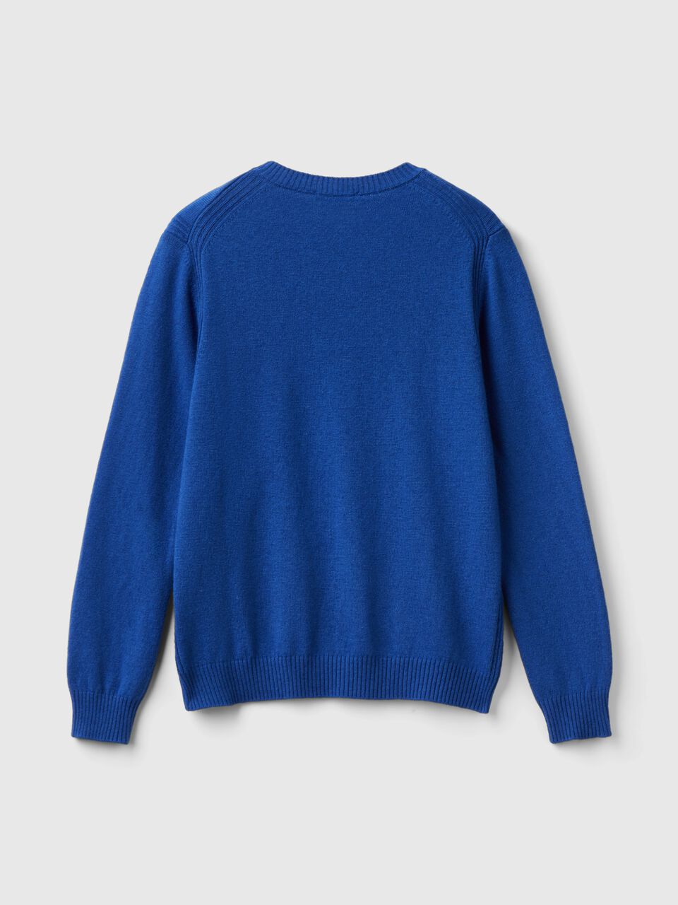 SWEATER IN CASHMERE AND WOOL BLEND