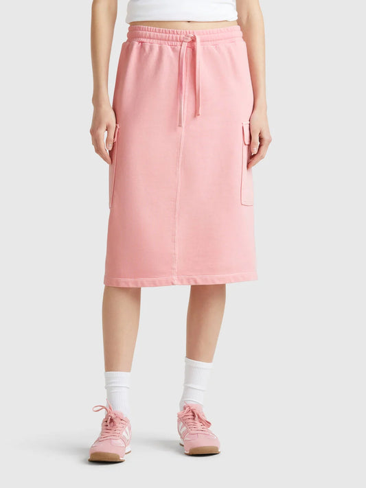 SWEAT CARGO SKIRT