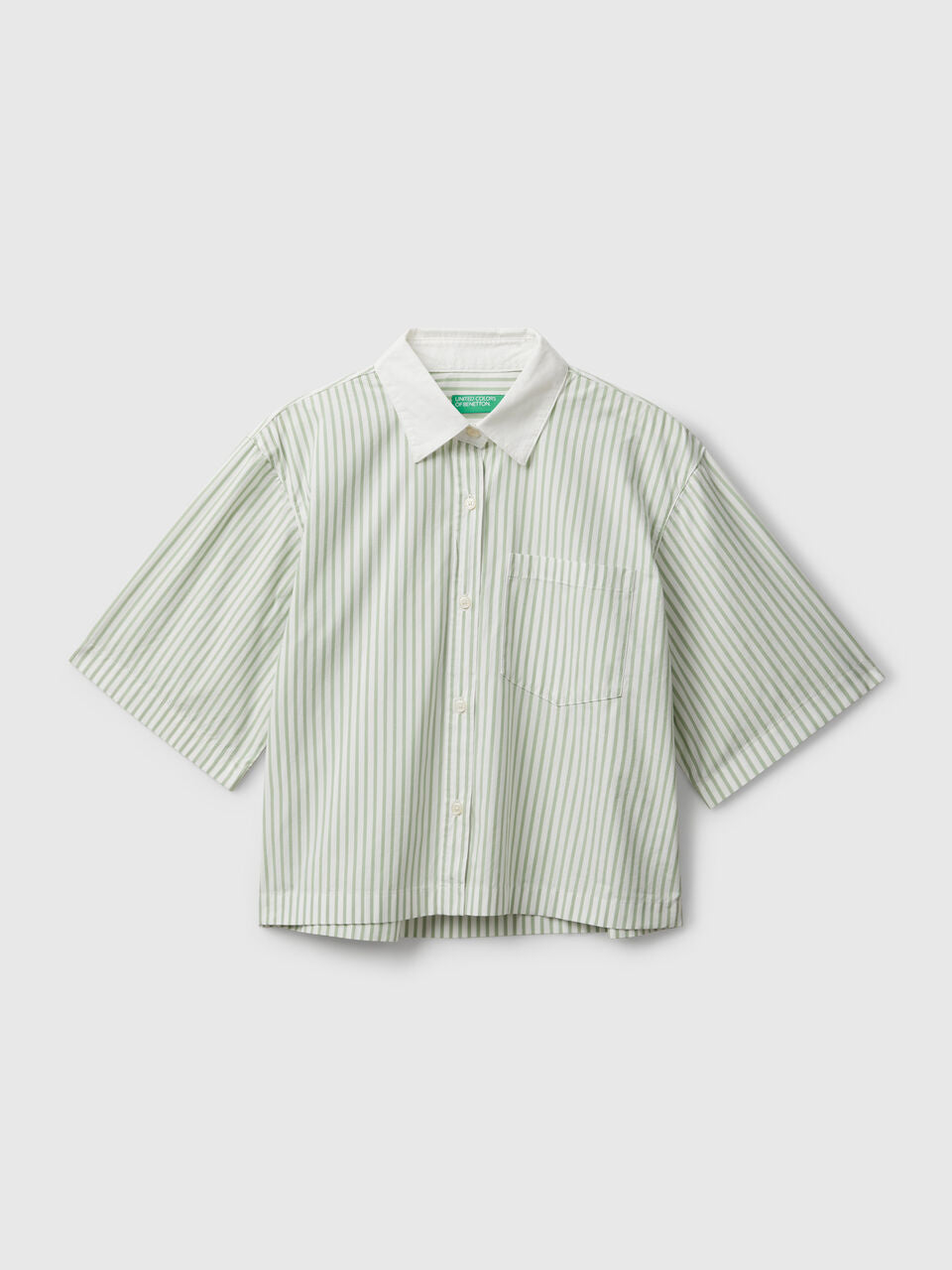 PURE COTTON STRIPED SHIRT