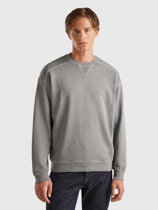 SWEATSHIRT IN ORGANIC COTTON