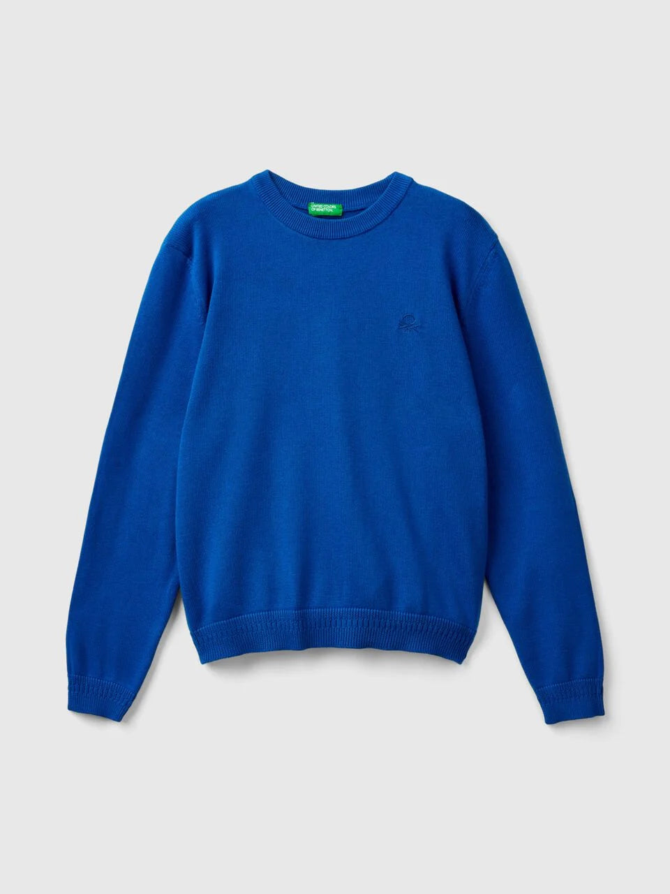 100% COTTON CREW NECK SWEATER