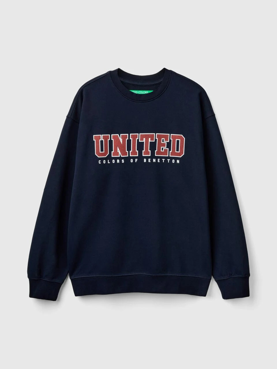 CREW NECK SWEATSHIRT WITH LOGO PRINT