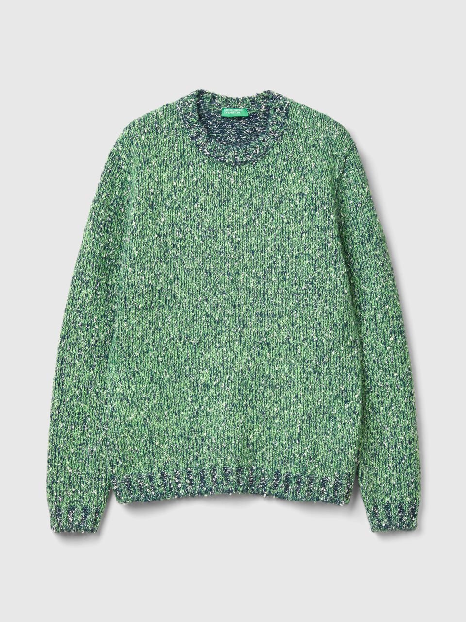 REVERSIBLE MOHAIR BLEND SWEATER