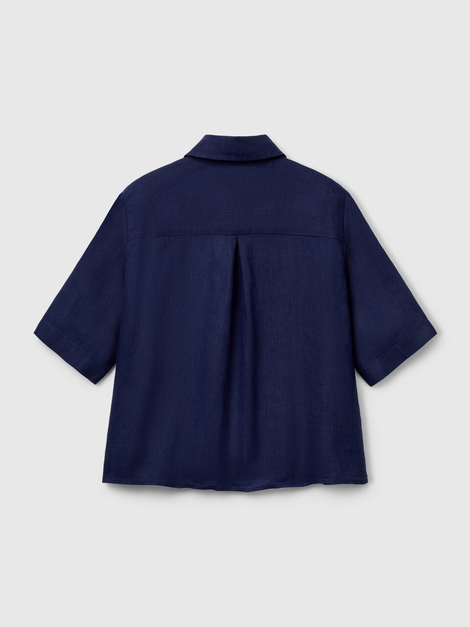 SHORT SHIRT IN PURE LINEN