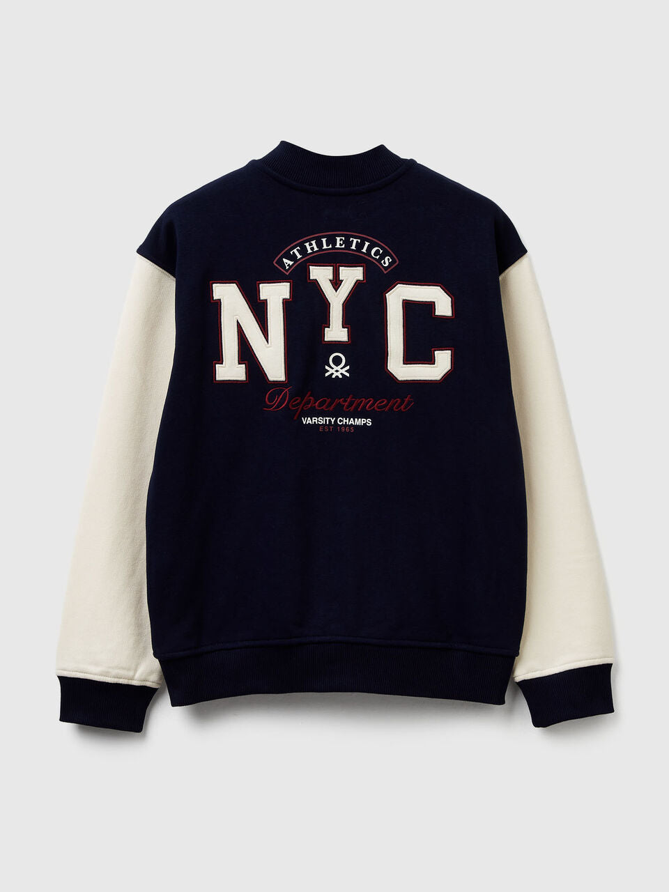 OVERSIZE AVIATOR JACKET WITH EMBROIDERY