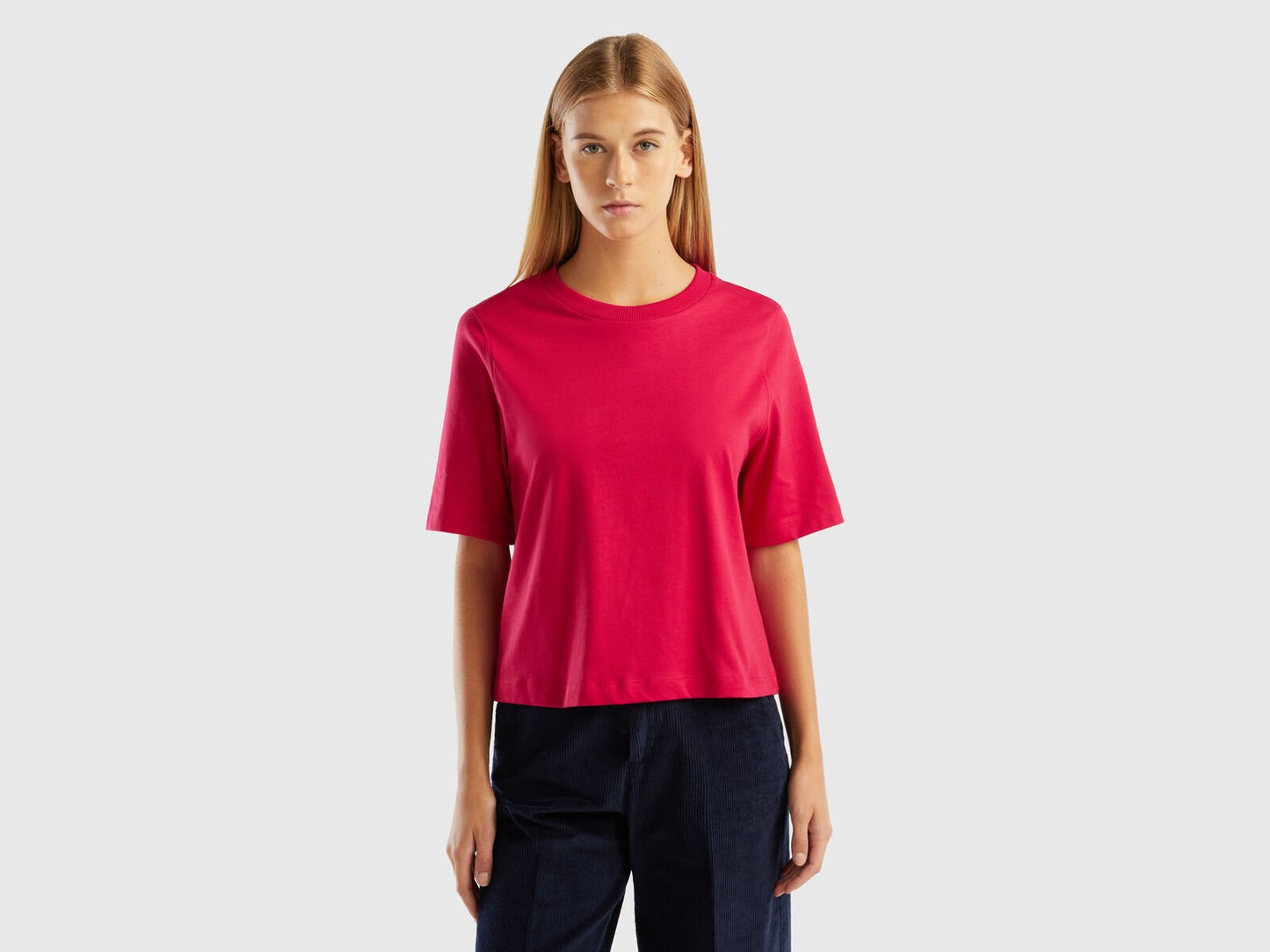 100% COTTON BOXY FIT T-SHIRT