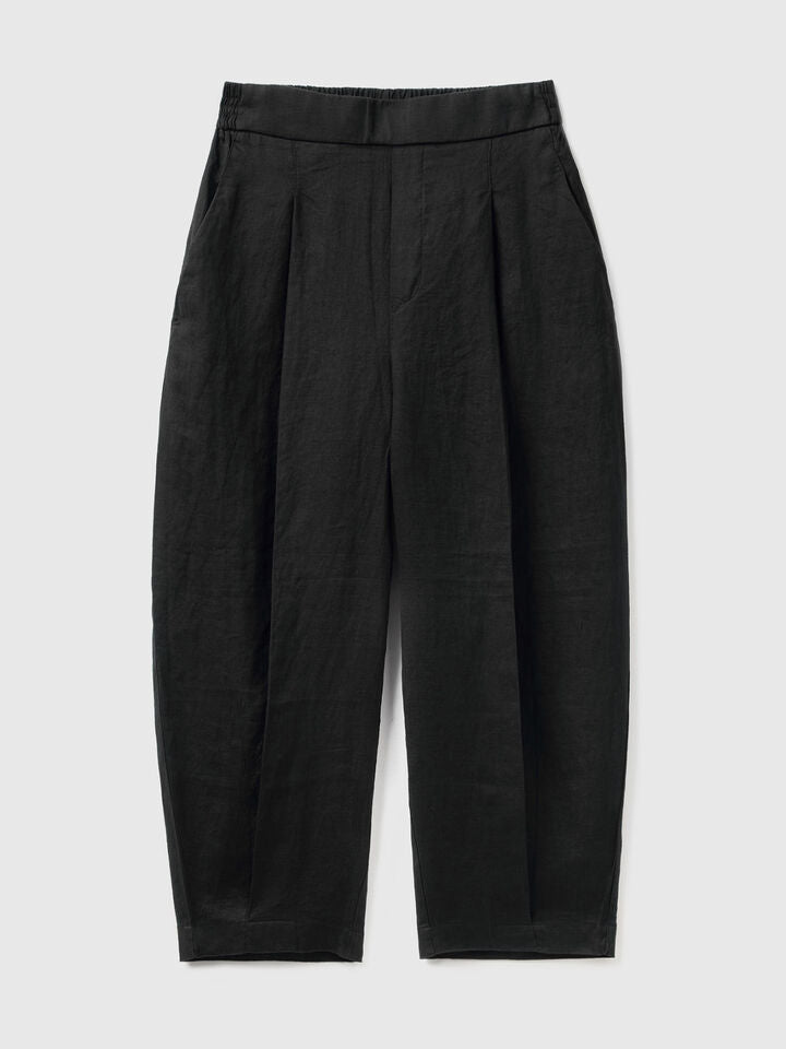 TROUSERS IN PURE LINEN