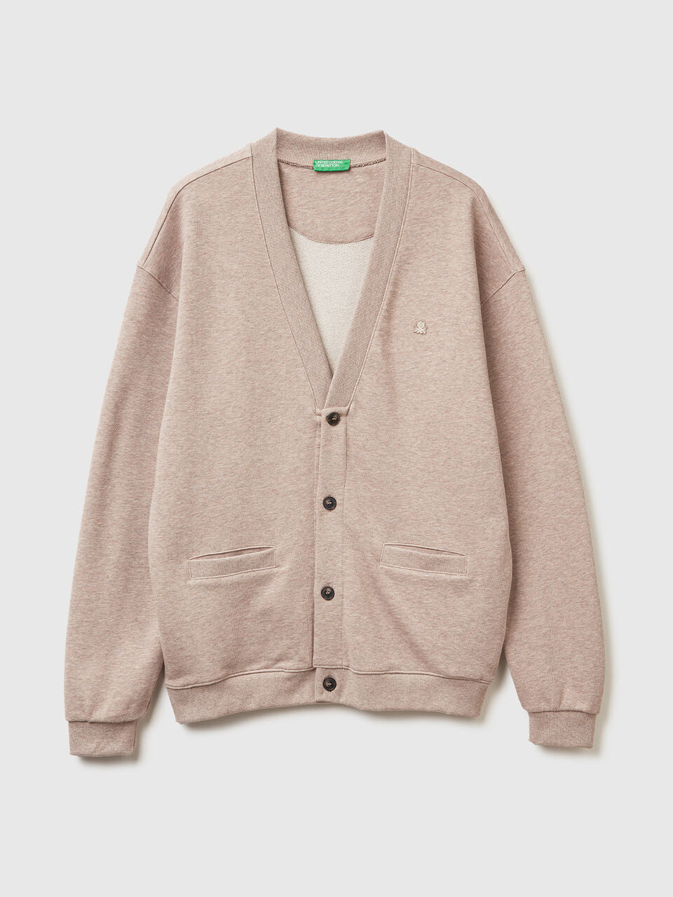 CASUAL FIT SWEATSHIRT CARDIGAN