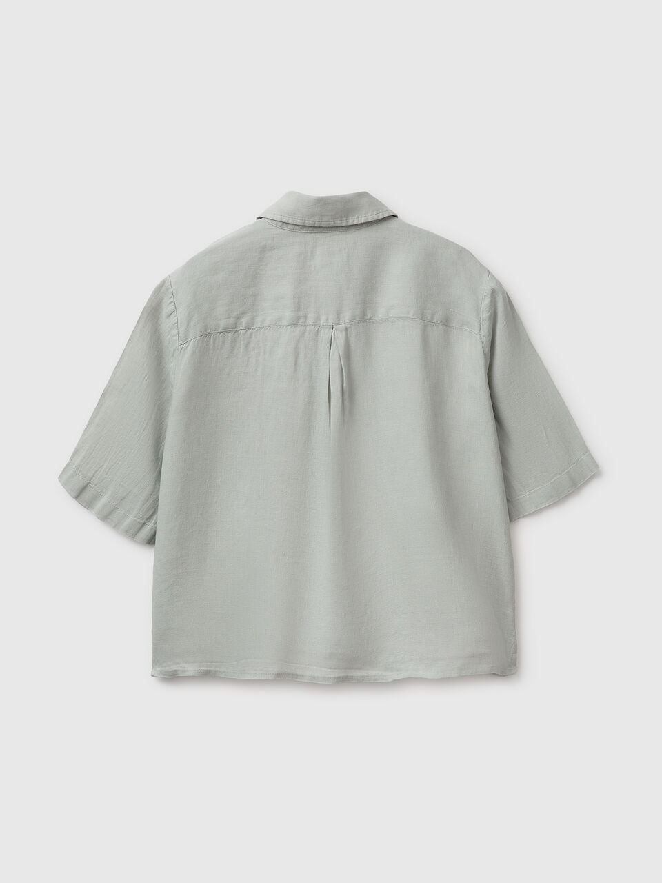 SHORT SHIRT IN PURE LINEN