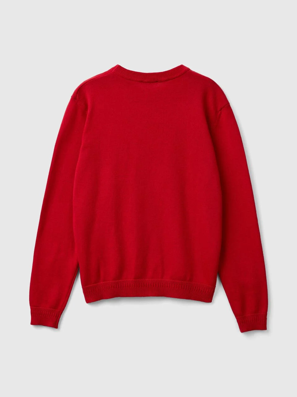 100% COTTON CREW NECK SWEATER