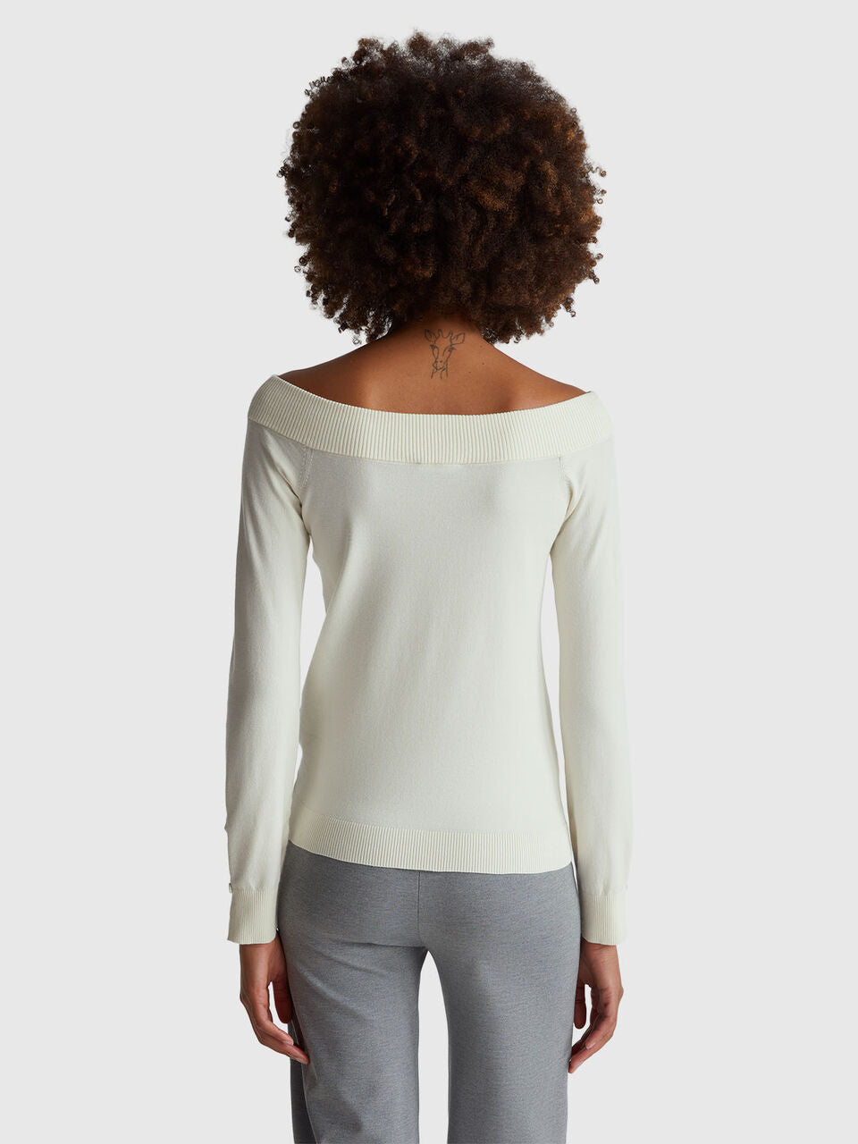 BARDOT NECK SWEATER