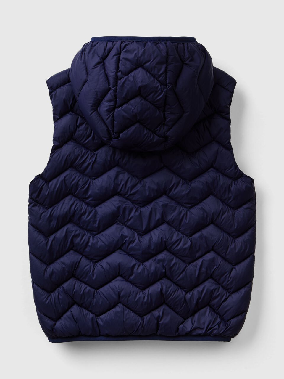 PADDED VEST WITH HOOD