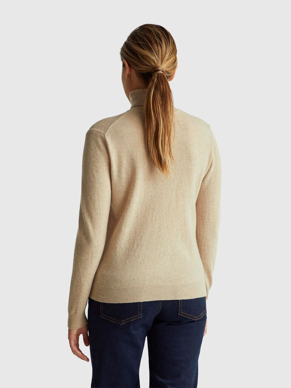 TURTLENECK SWEATER IN PURE MERINO WOOL