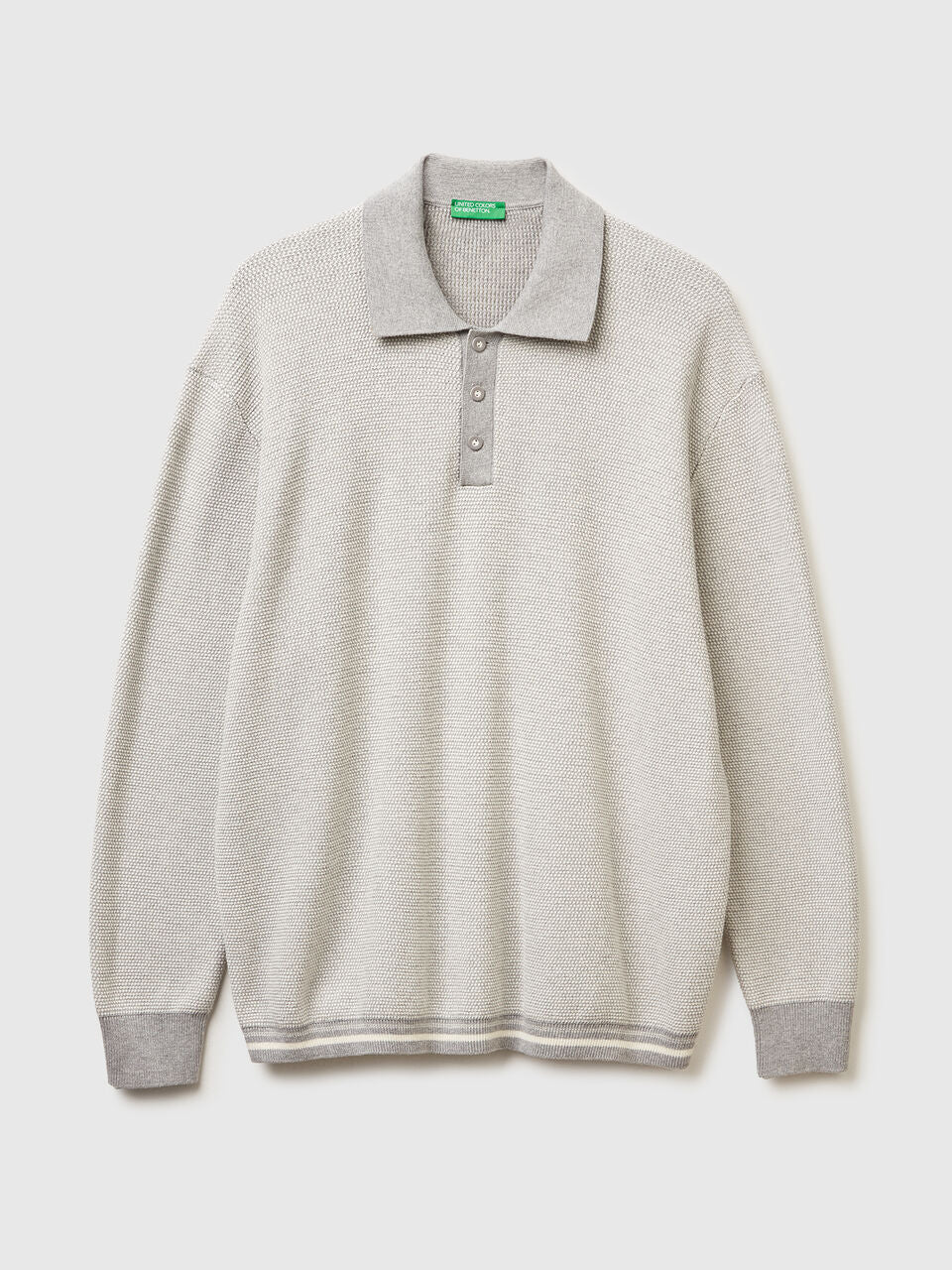 100% COTTON KNITTED POLO SHIRT