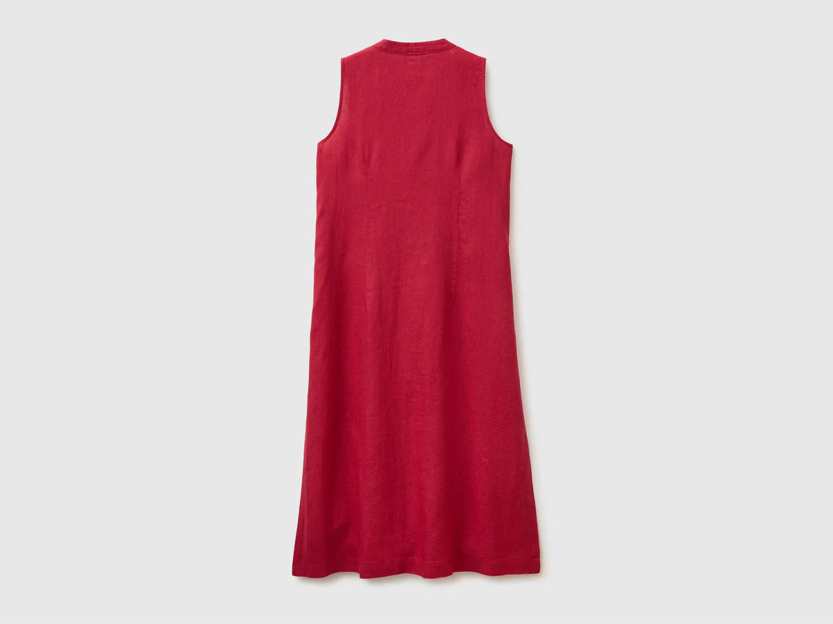 LONG DRESS 100% LINEN