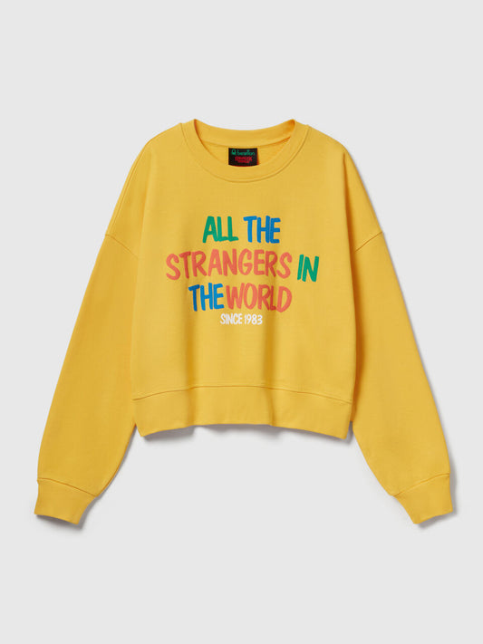 STRANGER THINGS PRINTED SWEATSHIRT