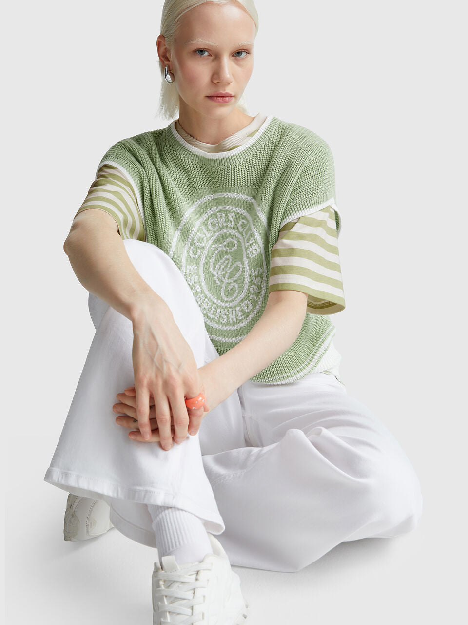 OVERSIZED STRIPED T-SHIRT