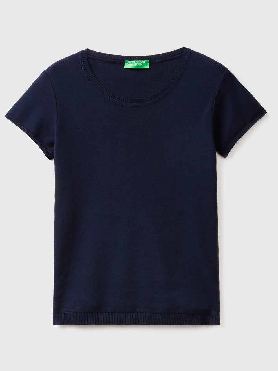 SHORT SLEEVE SWEATER IN 100% COTTON FALL24