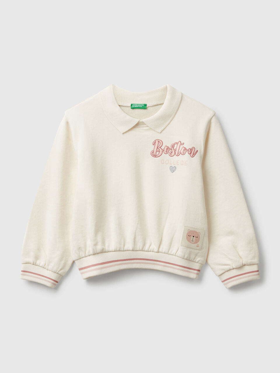 SWEATSHIRT WITH COLLAR