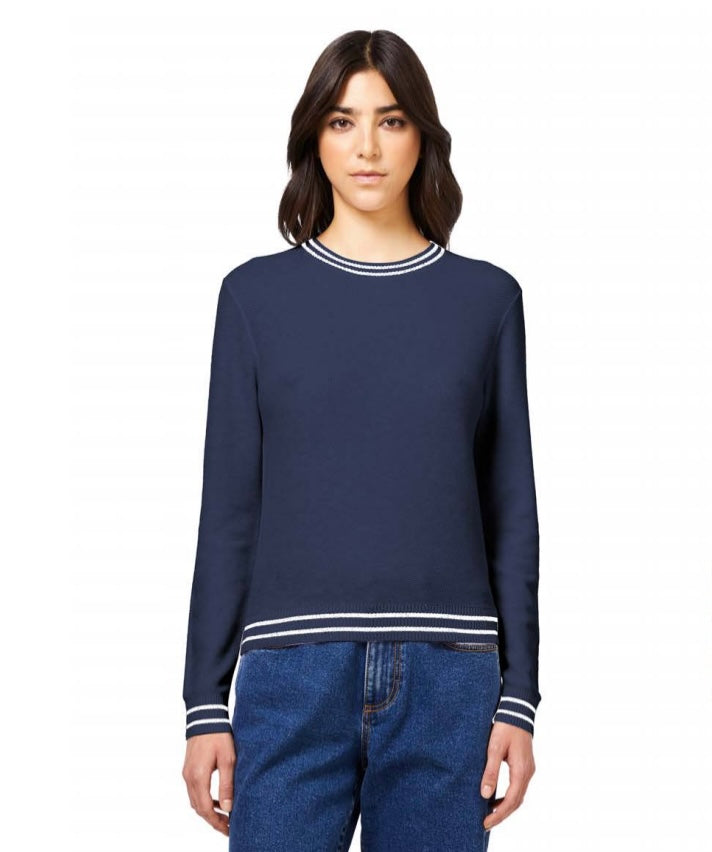 Be Sailor Long sleeve Sweater in Viscose