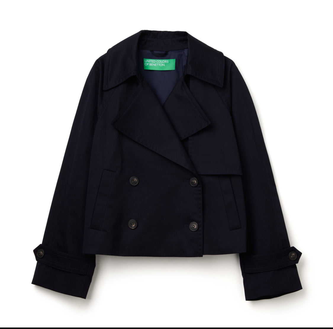 Cropped Trench Coat
