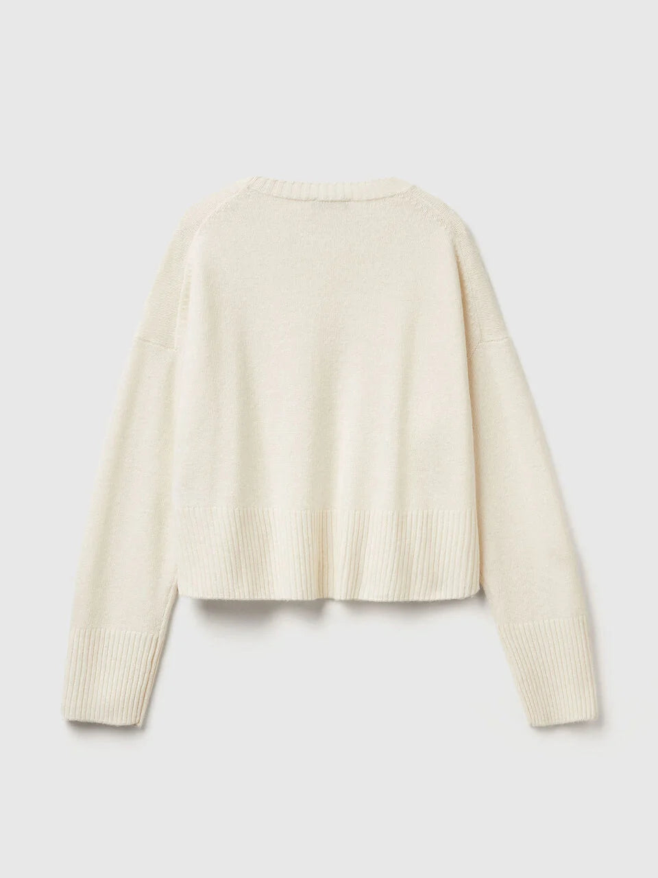 SWEATER IN WOOL AND VISCOSE BLEND