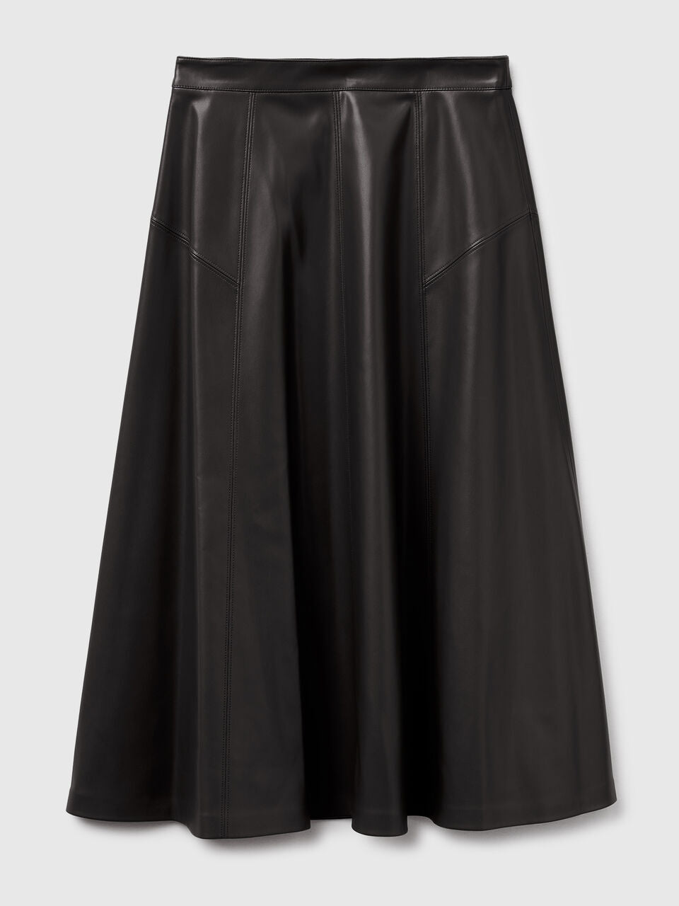 SKIRT IN IMITATION LEATHER