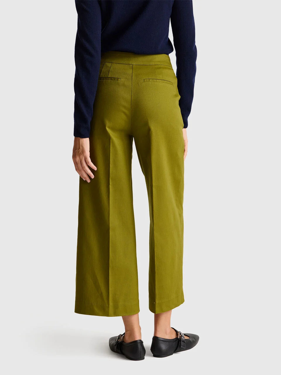 WIDE HIGH-WAISTED TROUSERS