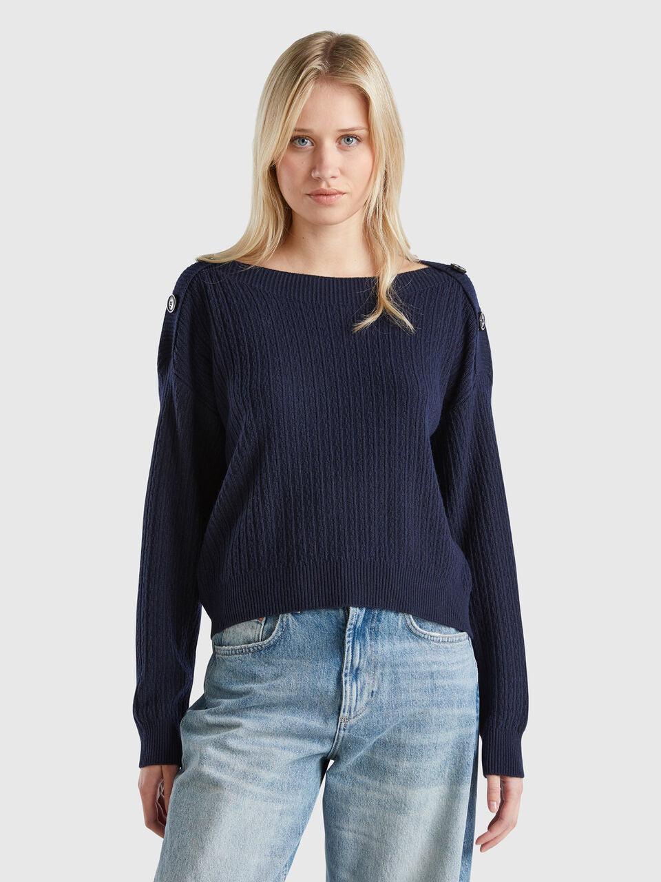 BOAT NECK SWEATER