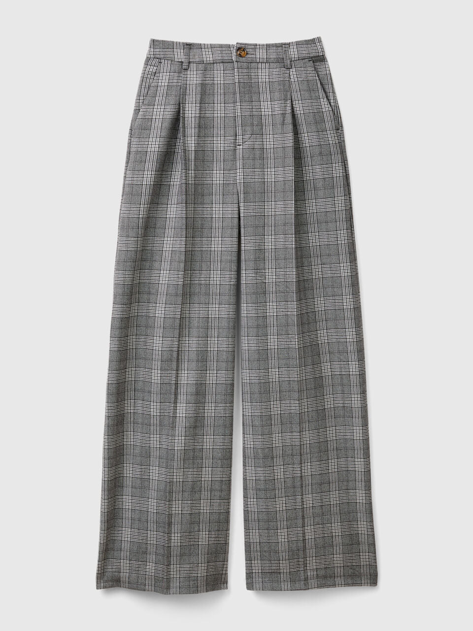 PRINCE OF WALES WIDE LEG TROUSERS