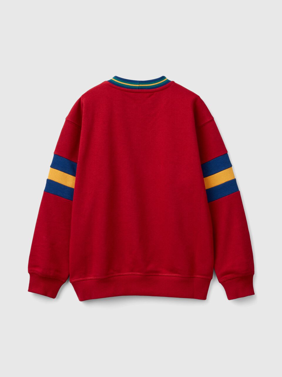 SWEATSHIRT WITH EMBROIDERY IN COTTON BLEND