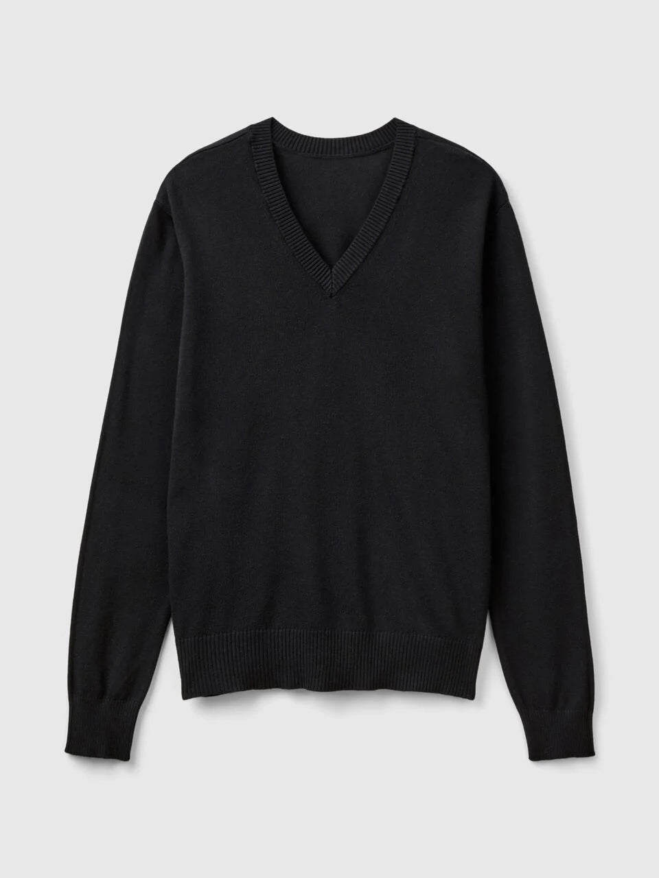 V-NECK SWEATER IN MODAL® BLEND