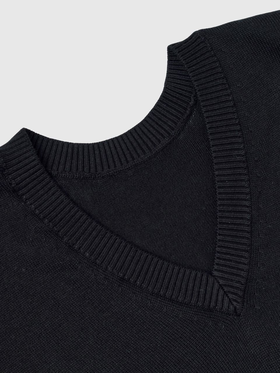 V-NECK SWEATER IN MODAL® BLEND