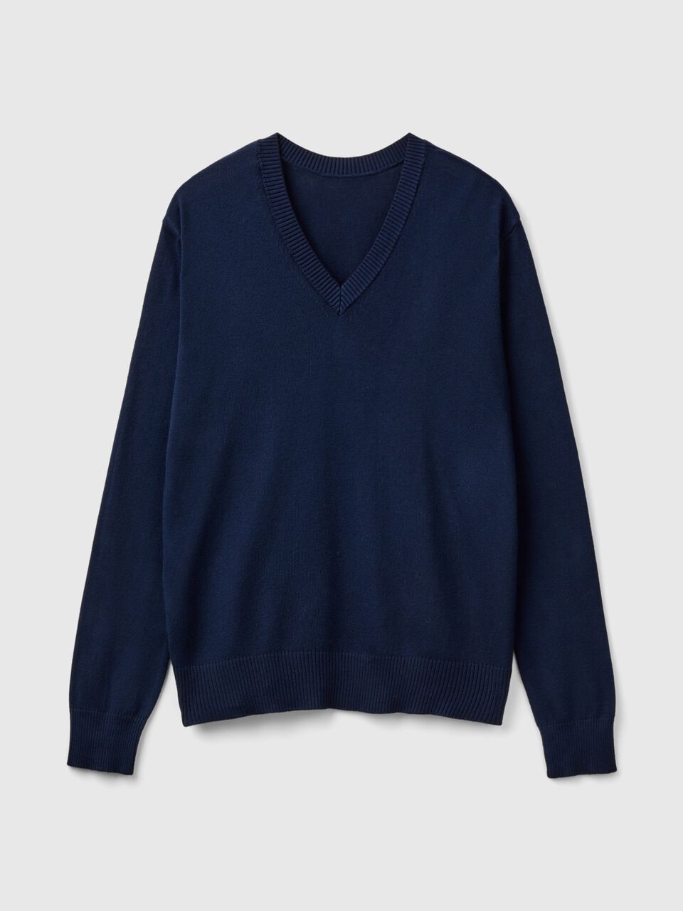 V-NECK SWEATER IN MODAL® BLEND