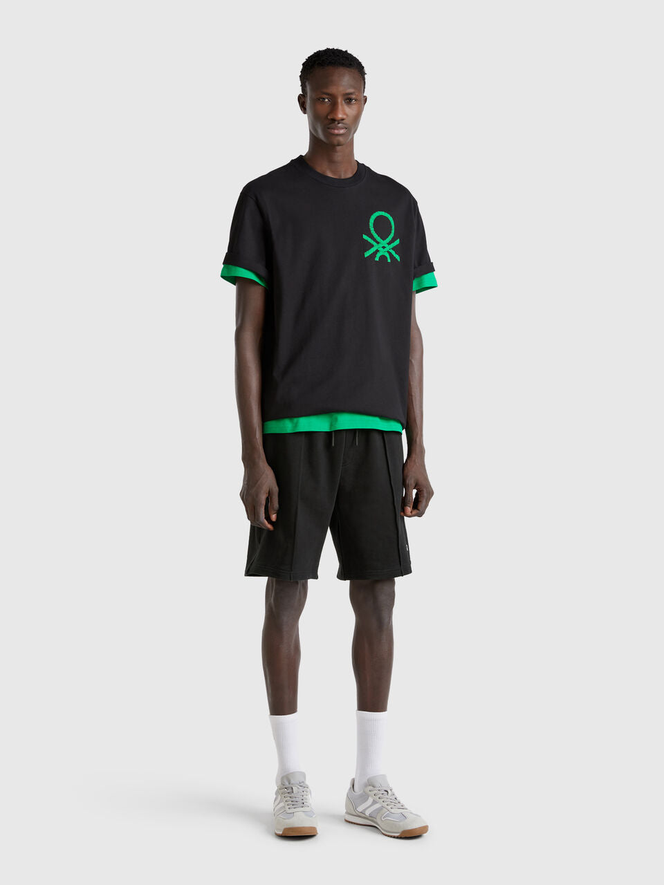 BERMUDAS IN COTTON SWEAT