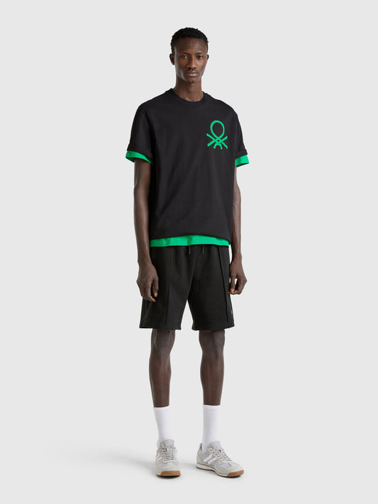 BERMUDAS IN COTTON SWEAT