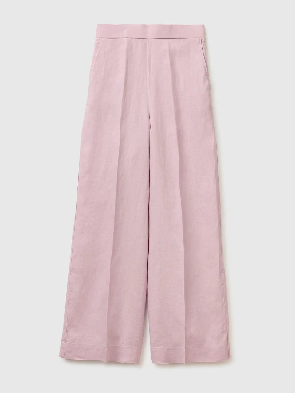 PALAZZO TROUSERS IN PURE LINEN