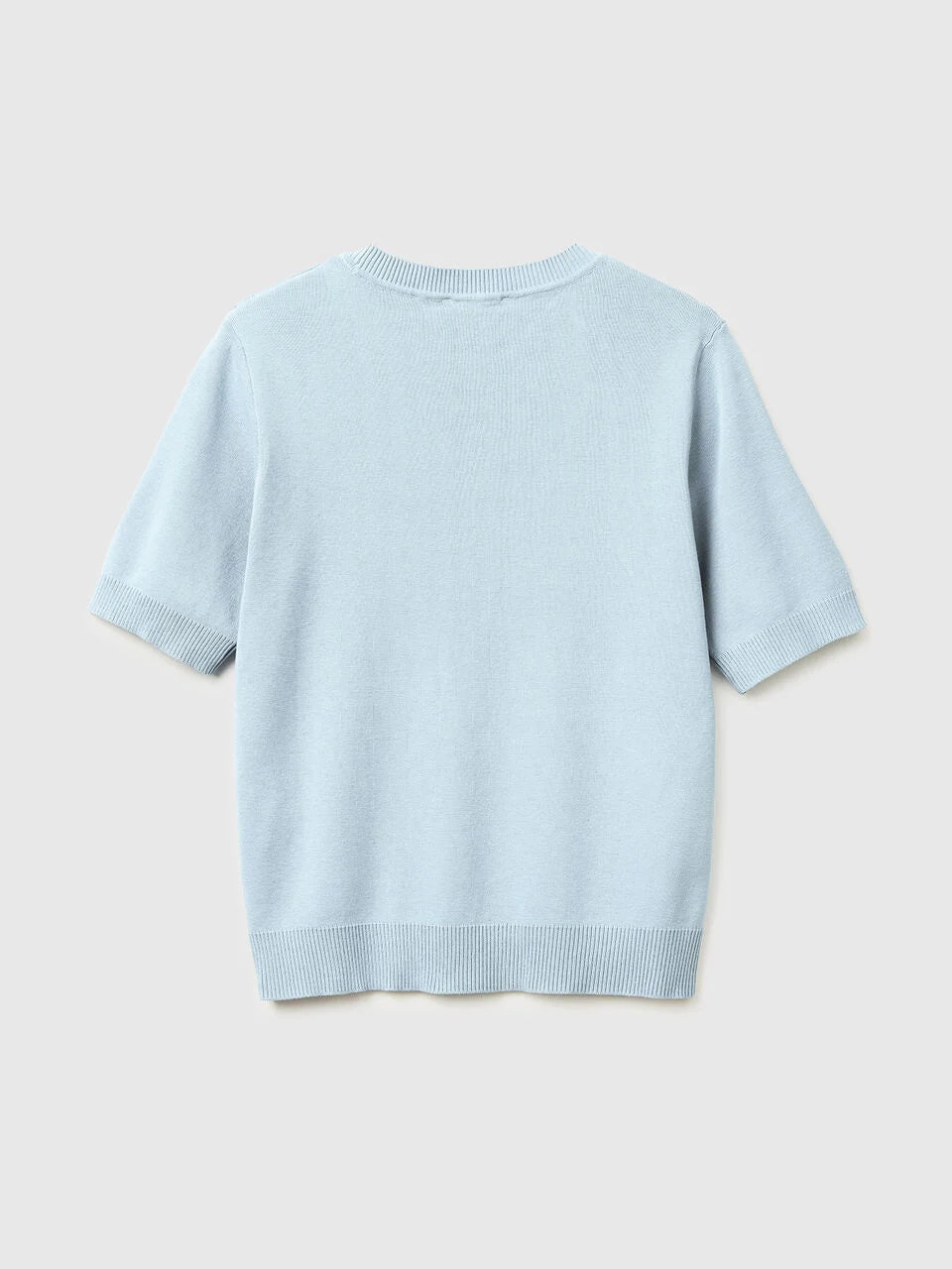 SHORT SLEEVE SWEATER