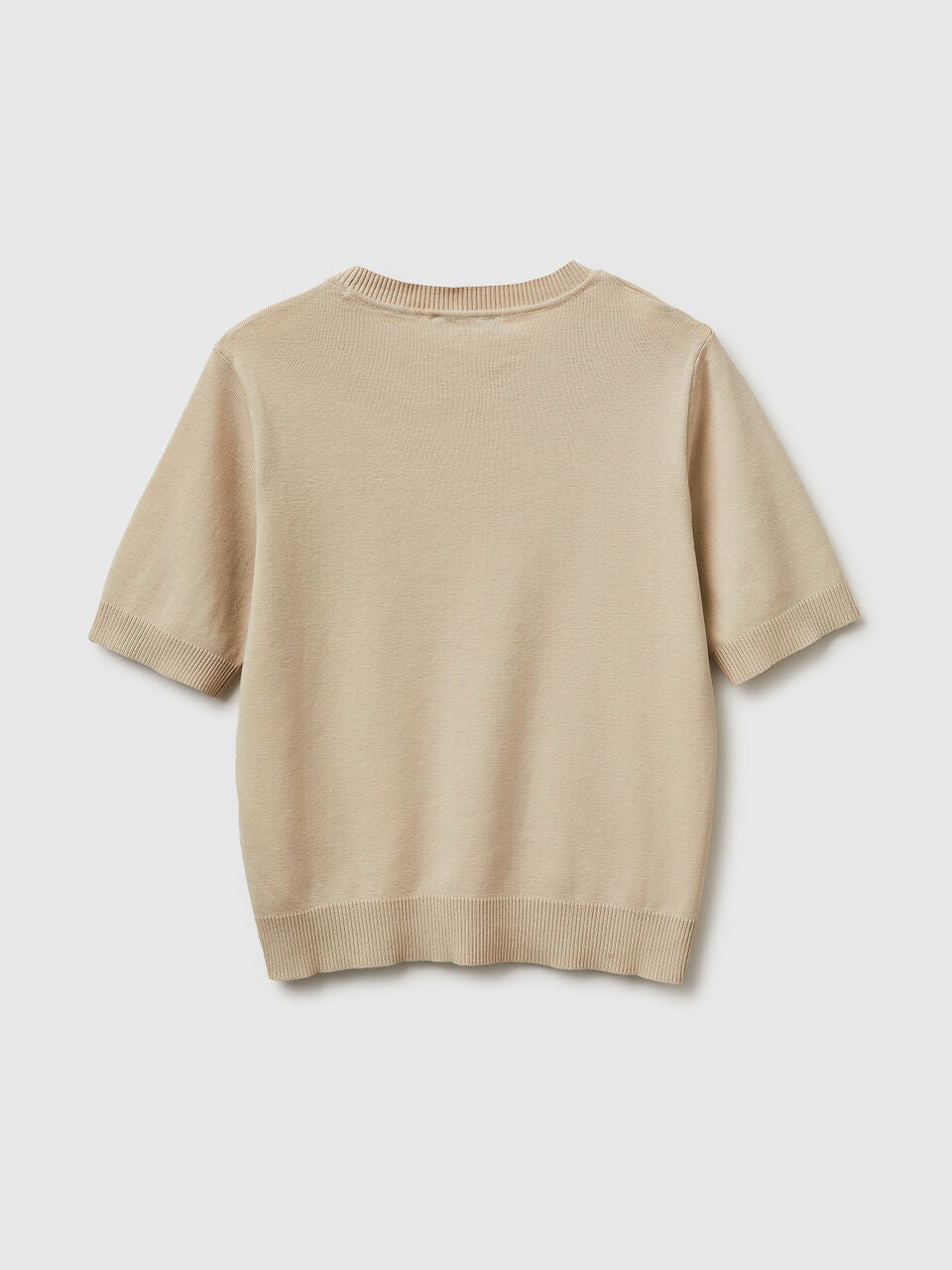 SHORT SLEEVE SWEATER